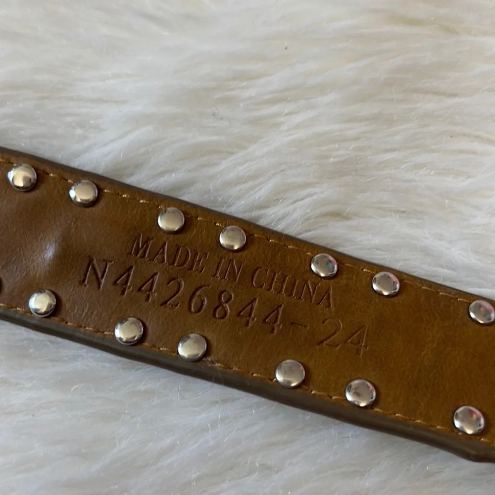 Rhinestone heart belt
